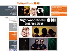 Tablet Screenshot of nightwoodtheatre.net